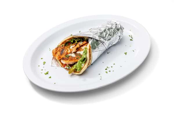 Salmon Pita Wrap