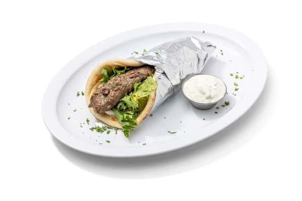 Ground Sirloin Pita Wrap