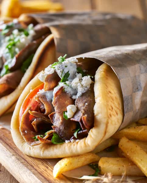 Lamb Gyro Wrap w/feta