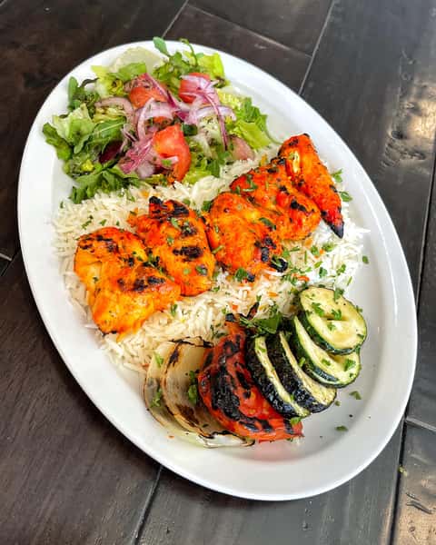 Chicken Kabob Entrée