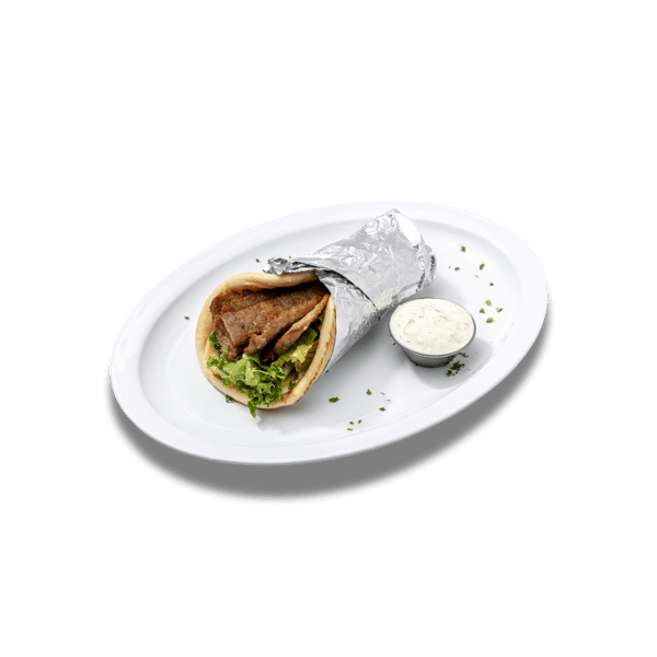 FOB Lamb Gyro Pita Wrap