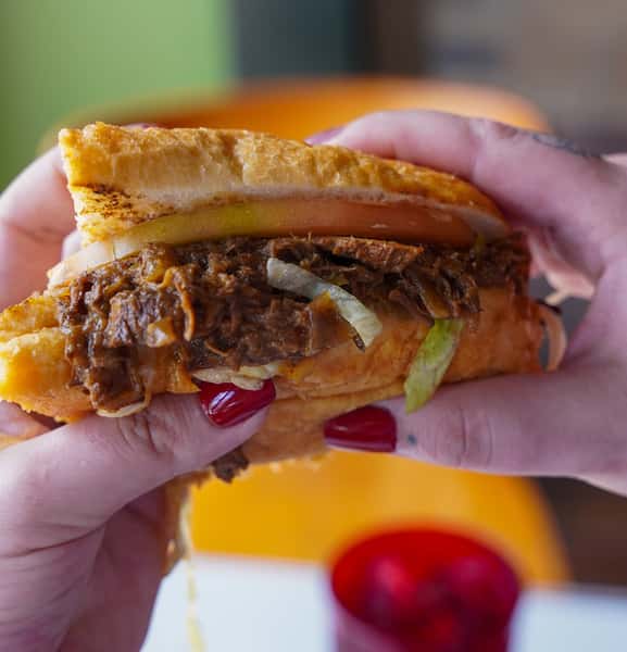 Beef Debris Sandwich