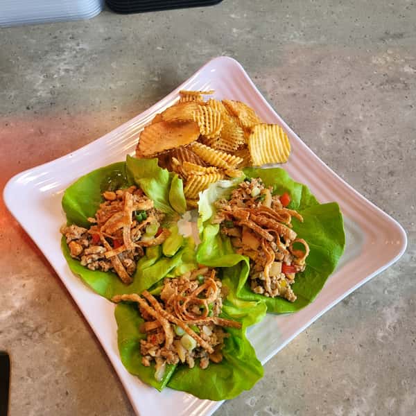 Chicken Lettuce Wrap