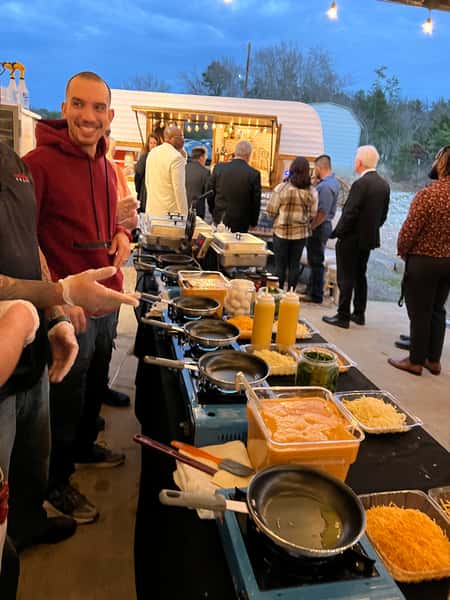 Diner Omelette Station