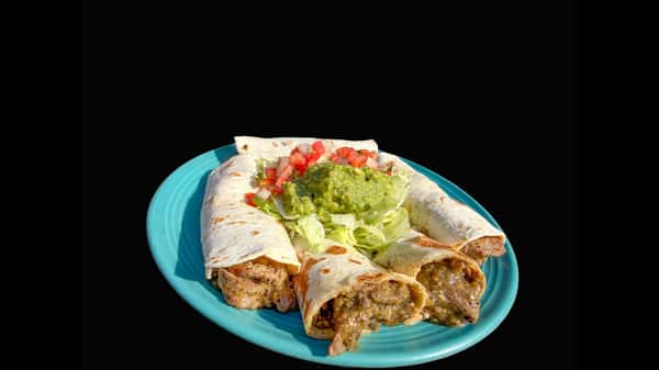 Salsa Verde Steak Burritos