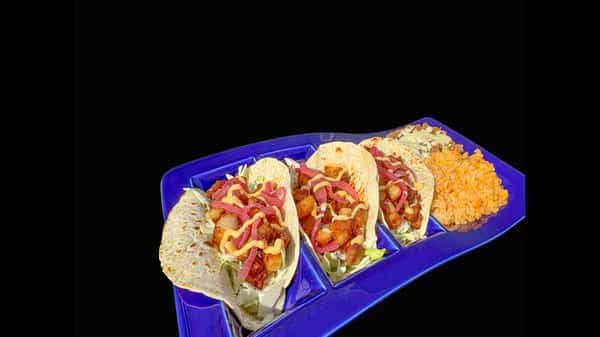 Pork Belly Tacos Plate