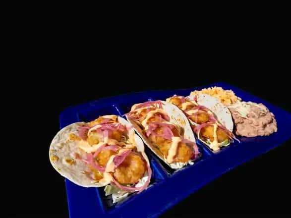 Shrimp Tacos Plate