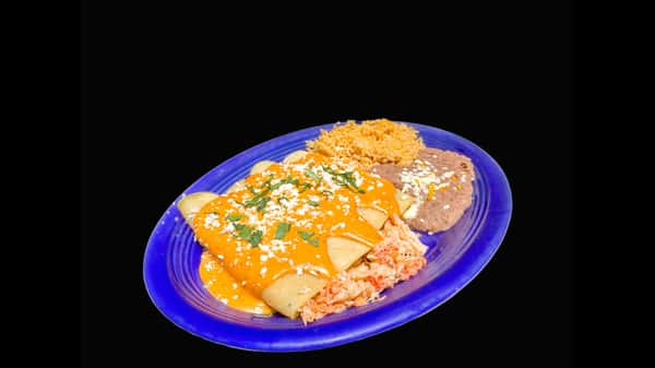 Seafood Enchiladas