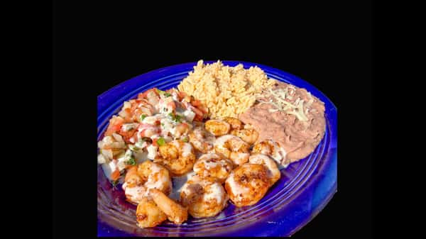Pollo Ranchero - Shrimp