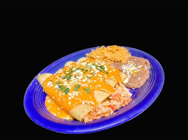 Seafood Enchiladas