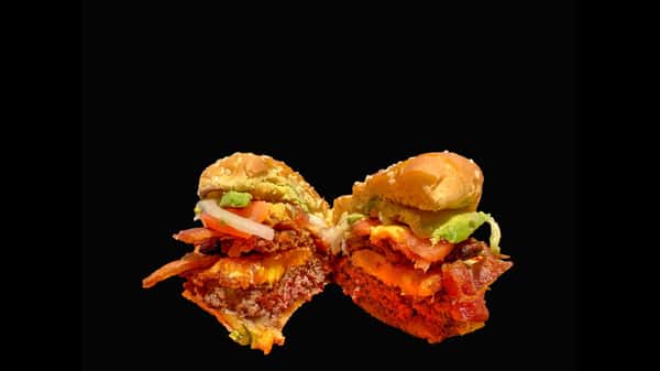 Paisita Burger-Lettuce,Tomato,Onion,Avocado&Cheese
