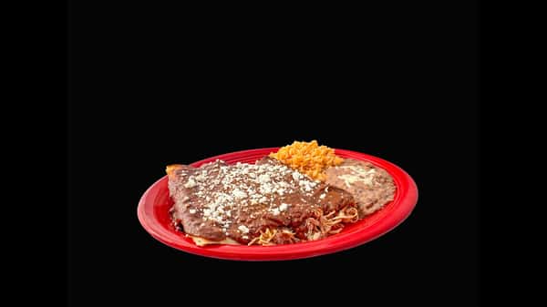 Mole Enmoladas (Enchiladas)
