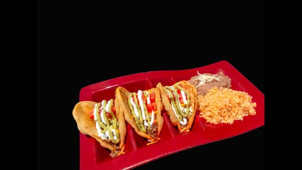 Chalupa Taco Plate