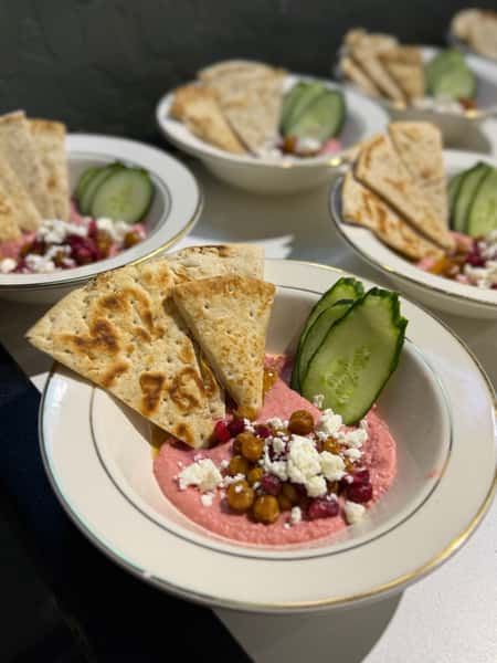 Pink and cucumber