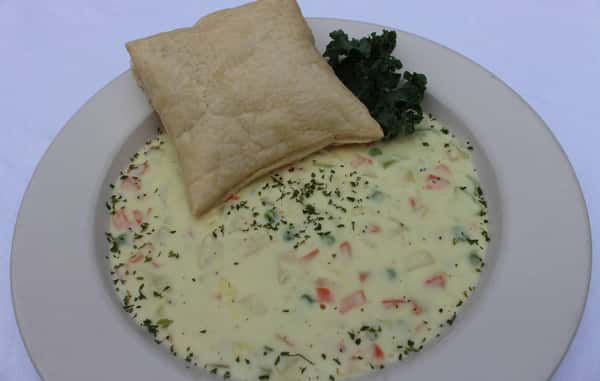 Saturdays: Chicken Pot Pie w/ Puff Pastry