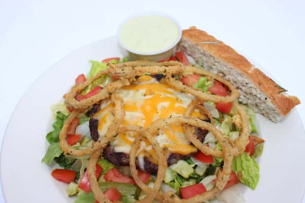Cheeseburger in Paradise Salad
