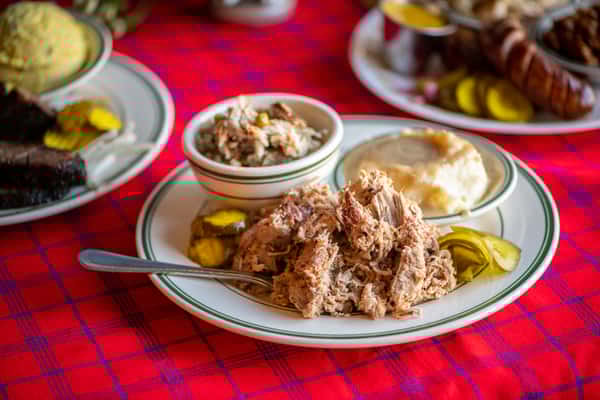 Whole Hog Pulled Pork Plate