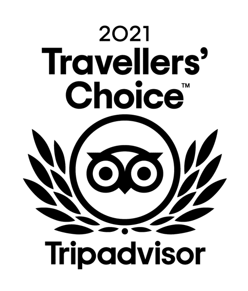 Trip Advisor's Traveller's Choice Award Winner 2021
