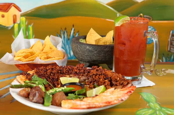 El Jefe Platter Menu Patron Mexican Grill Mexican Restaurant in PA