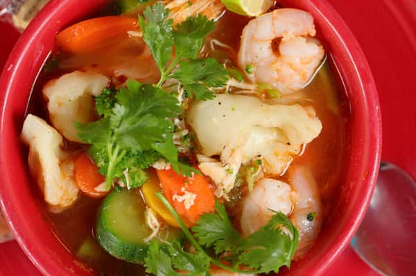 Chicken and Shrimp Soup