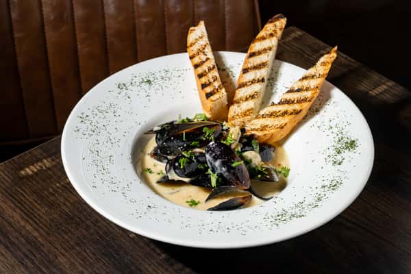 Mejillones Al vino Blanco