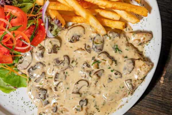 Pollo con Champinones