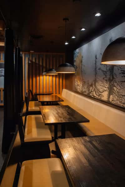 upstairs