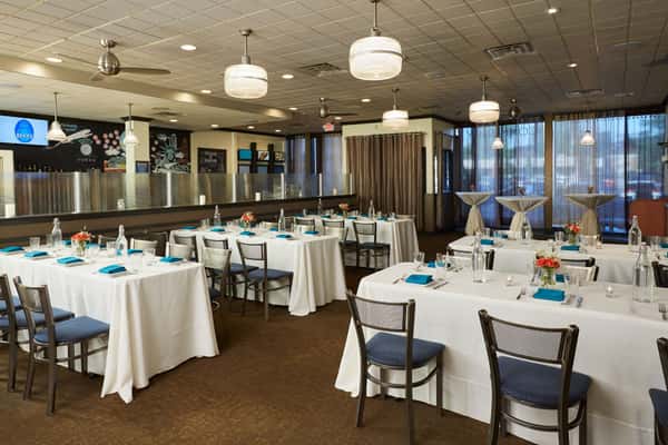Blue's Egg Milwaukee private evening event setup