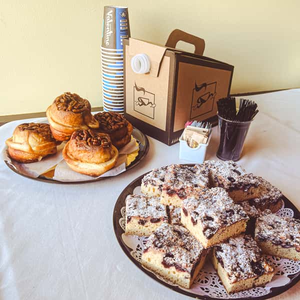 Fuel for a meeting or daytime event from Blue's Egg Bakery.
