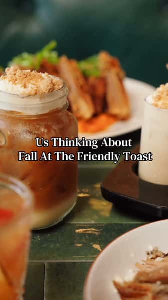 We think about Fall at The Friendly Toast all the time… Do you? 🍁✨🎃

 #thefriendlytoast #fallvibes #fallbrunch