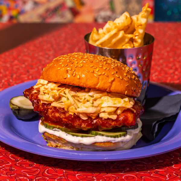 Gochujang Fried Chicken Sandwich