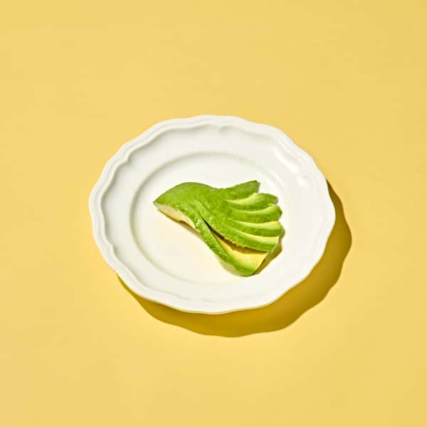 Side Sliced Avocado