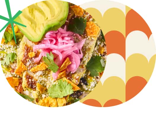 Lunch bowls with avacado