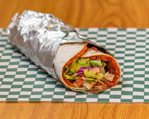 14-Cigkofte (vegan meatball) Wrap