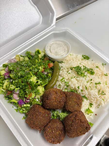 16-Falafel Plate