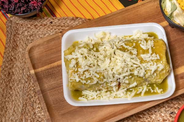 SALSA VERDE Wet Burrito