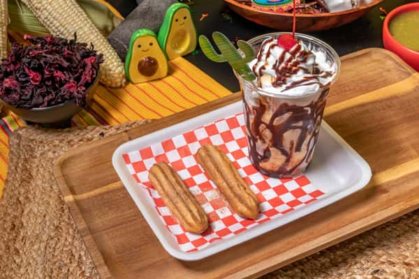 Churro Sundae