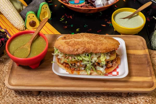 Jueves Torta Asada +drink