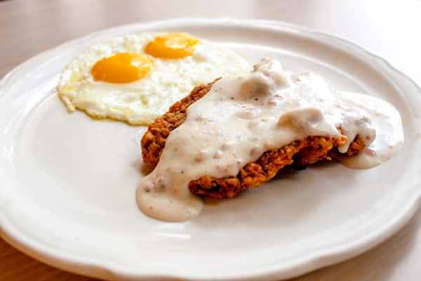 Country Fried Steak & Eggs