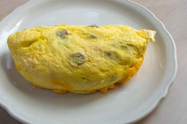 Sausage & Cheese Omelette