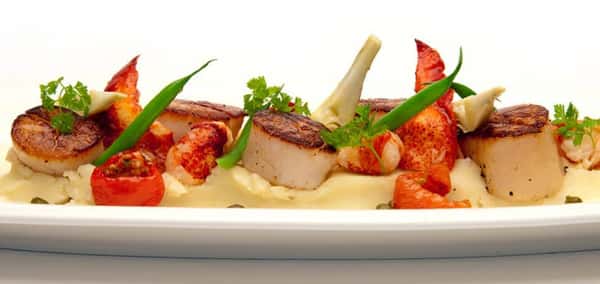 Seared Wild Diver Scallops