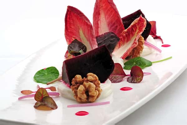 Roasted Beets and California Goat Cheese