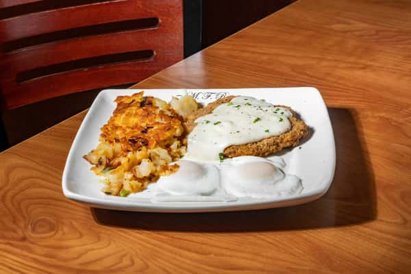 Country Fried Steak & Eggs