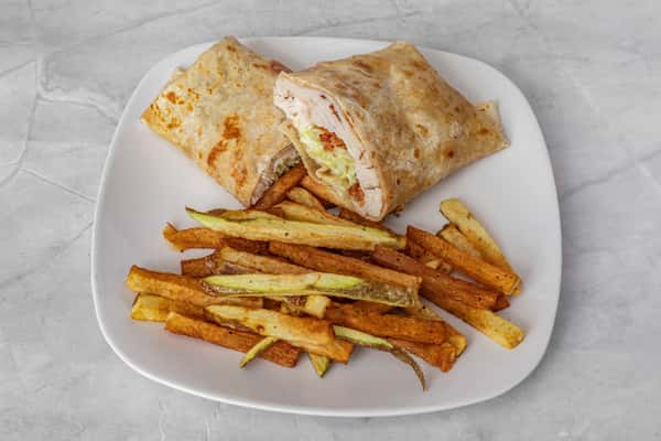 turkey bacon wrap shot