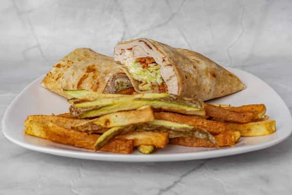 turkey bacon wrap shot