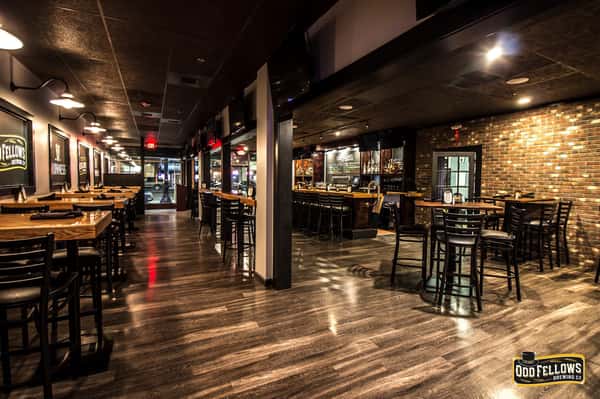 Interior shot of Odd Fellows brewery