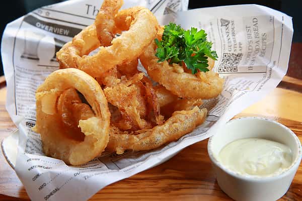 Beer Battered Onion Rings