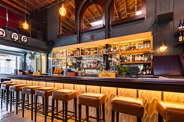 bar area