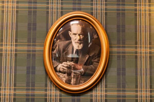 Framed vintage portraits