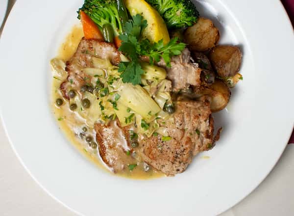 Veal Scaloppine Genovese